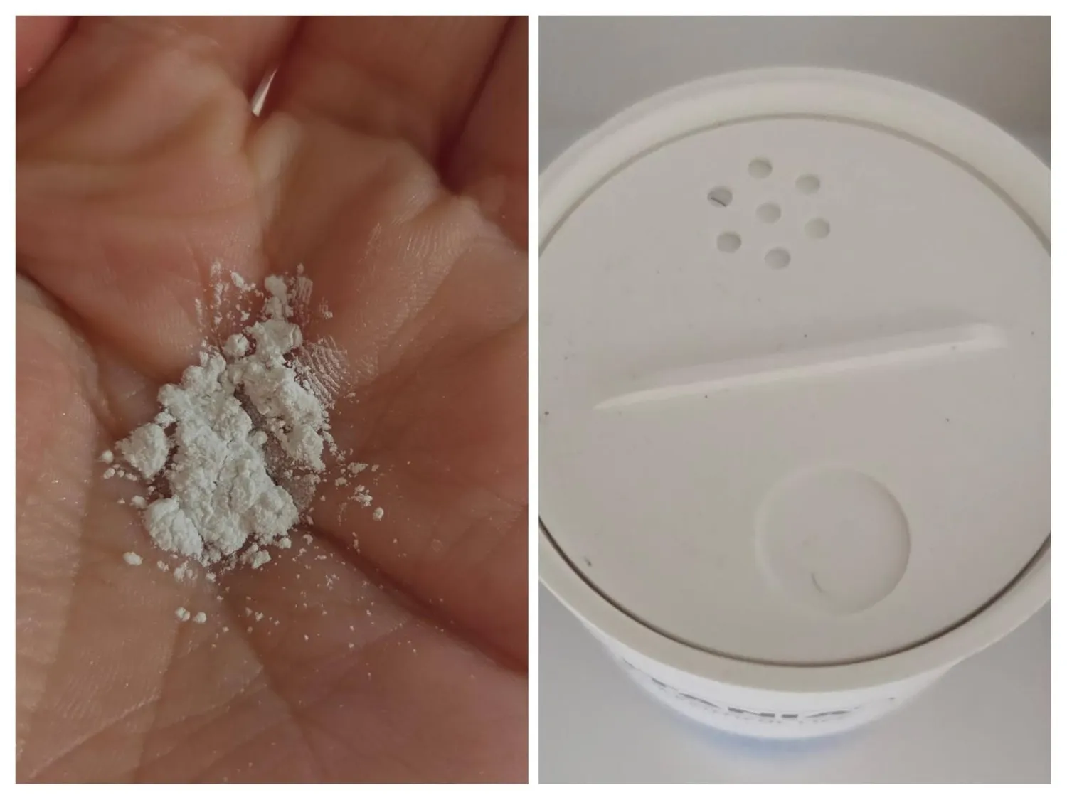 Titania Fußpuder Zinkoxid Menthol Zitrusduft 100 g