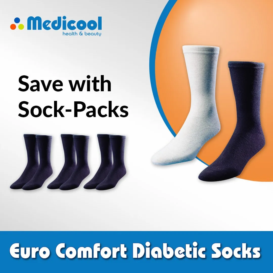 Medicool Euro Comfort Diabetikersocken Schwarz M Einzelpack