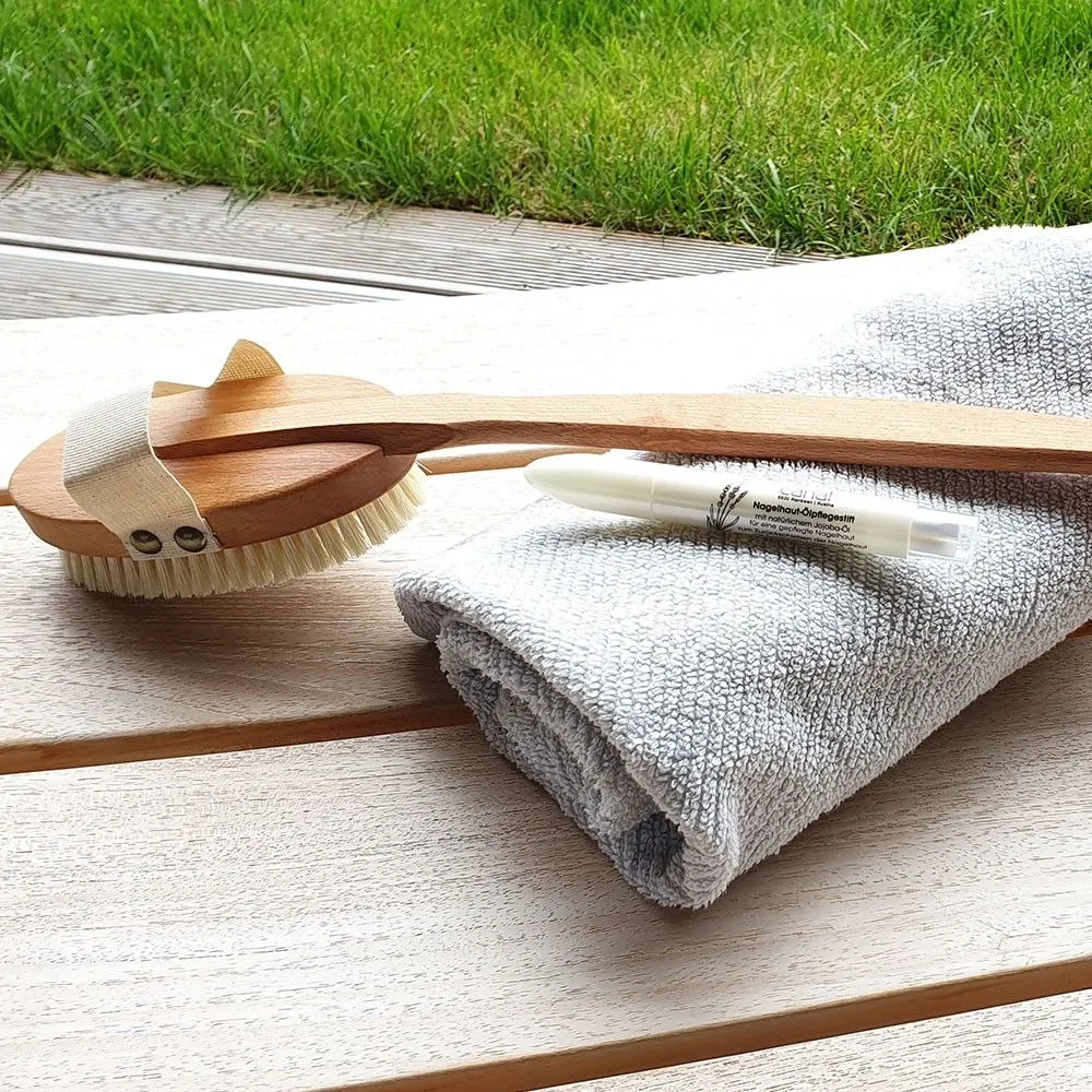 Canal Instrumente 9451-09 Badebürste mittel Naturborsten Buche 40,5 cm
