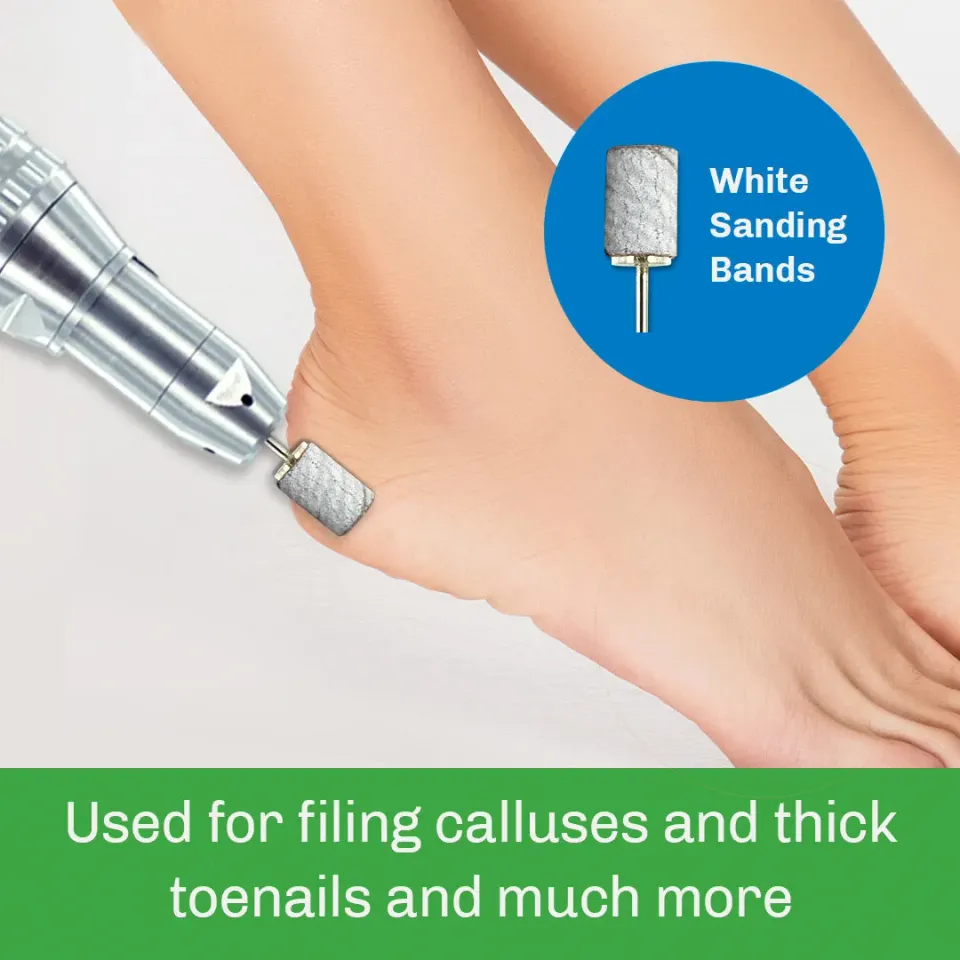 Medicool Pro Bits White Schleifbänder 100 Stk Podologie