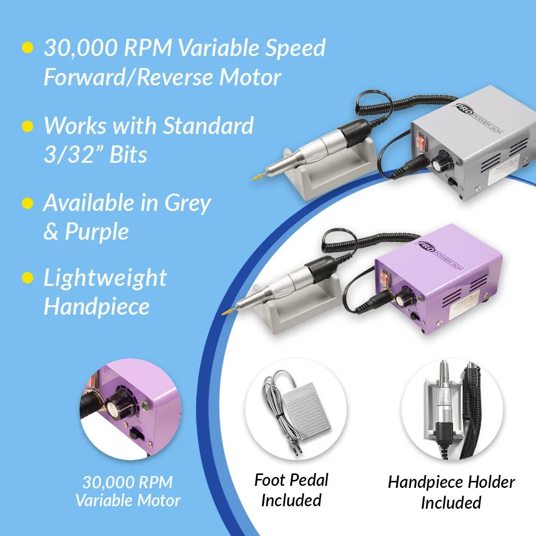 Medicool Pro Power 30K Nagelfräser lila 30000 U/min