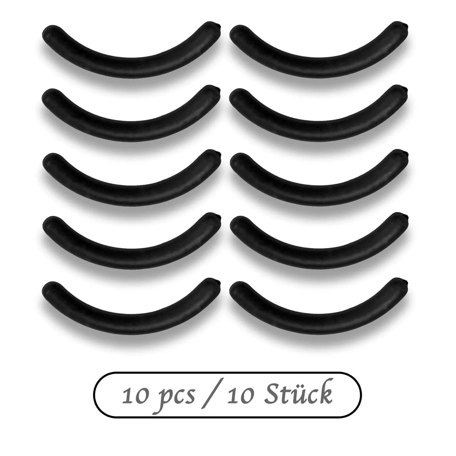 K-Pro Wimpernzange Ersatzpads Silikon 10 Stück schwarz