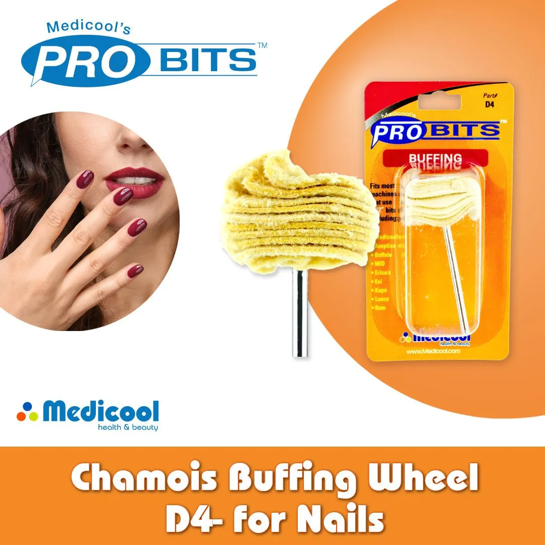 Medicool D4 Chamois Polierbit Hochglanz Single