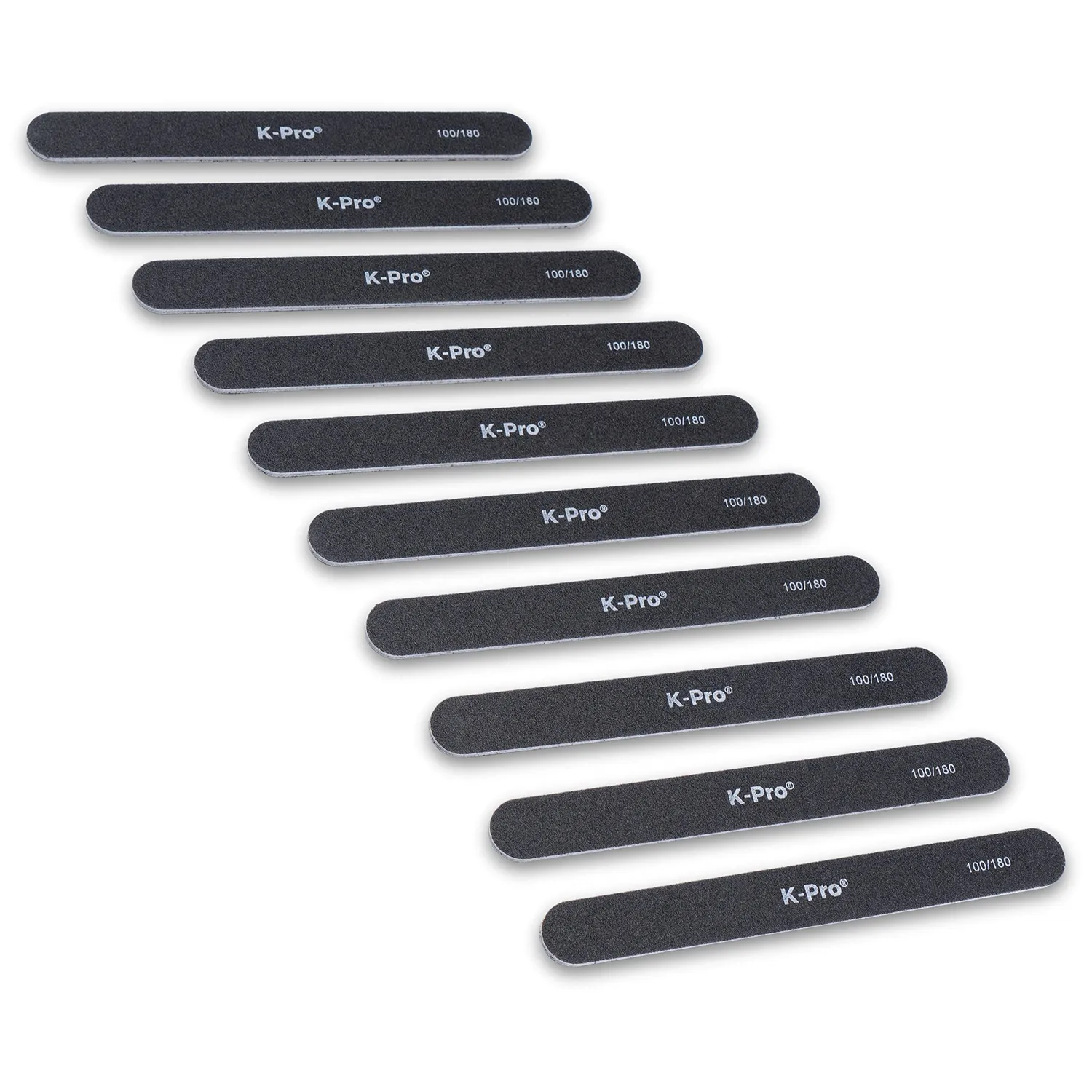 K-Pro Sandblatt Nagelfeile 180/240 10er Set