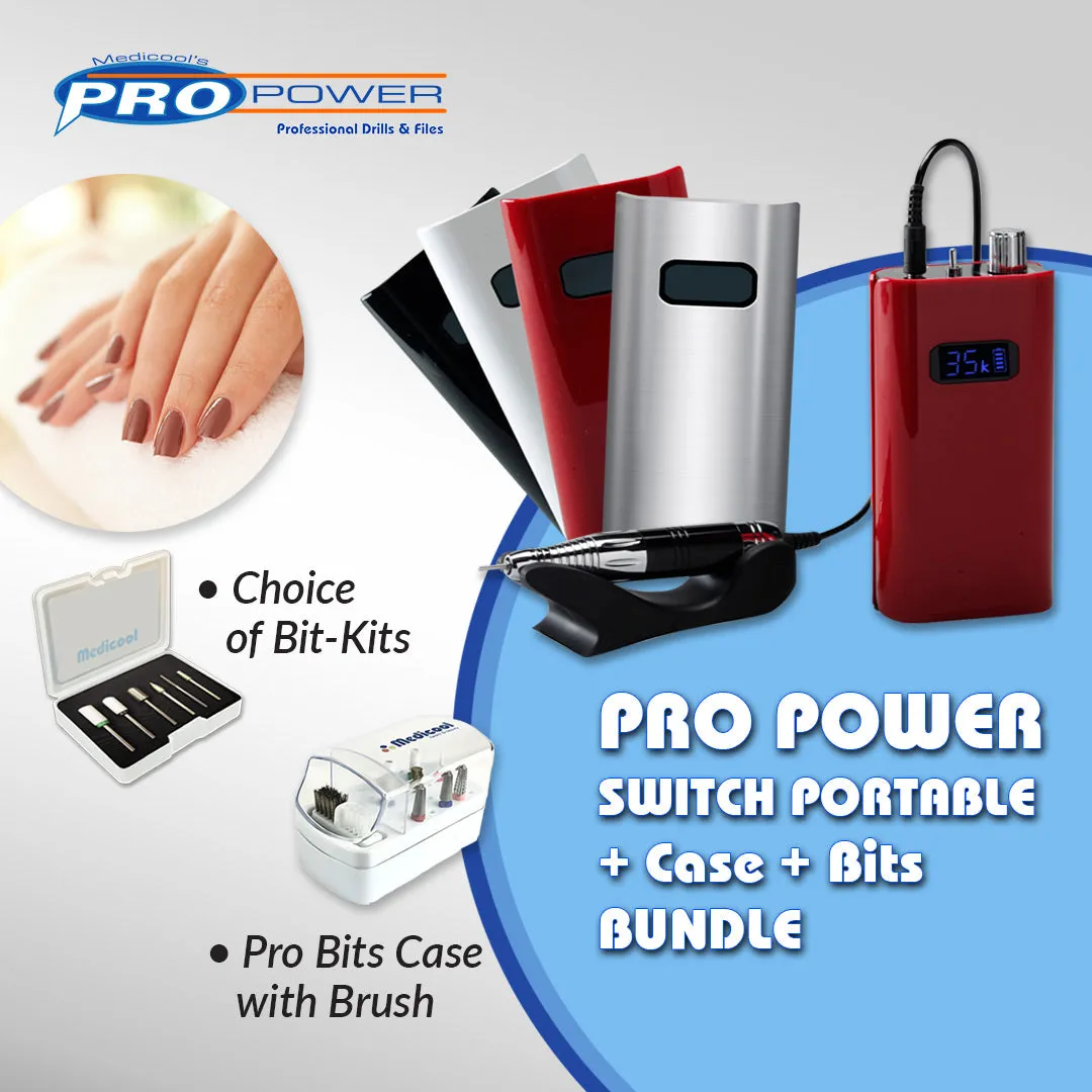 Medicool Pro Power Switch Akkufräser Bit Kit 1 Set