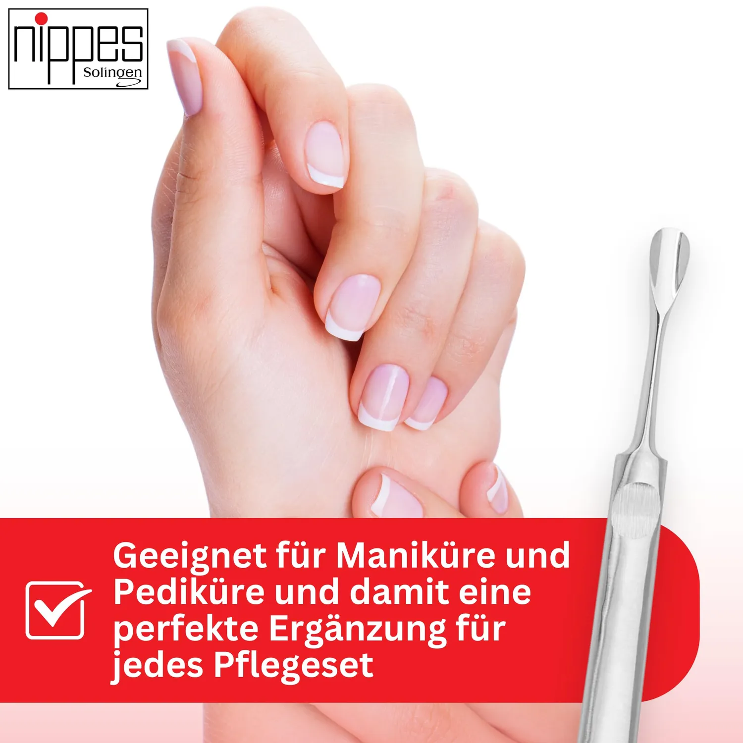 Nippes Solingen Nagelschieber 12 cm Edelstahl rostfrei