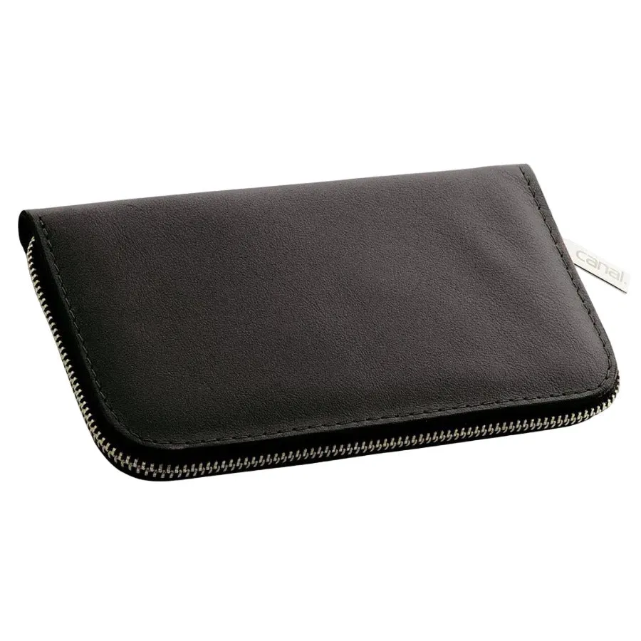 Canal Instrumente Maniküre-Set Leder Etui leer schwarz 6-teilig