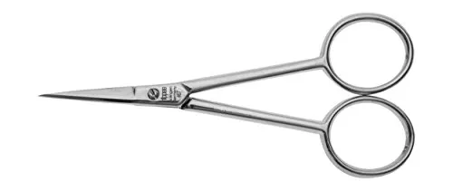 Nippes Solingen Stickschere 10 cm Stahl gerade