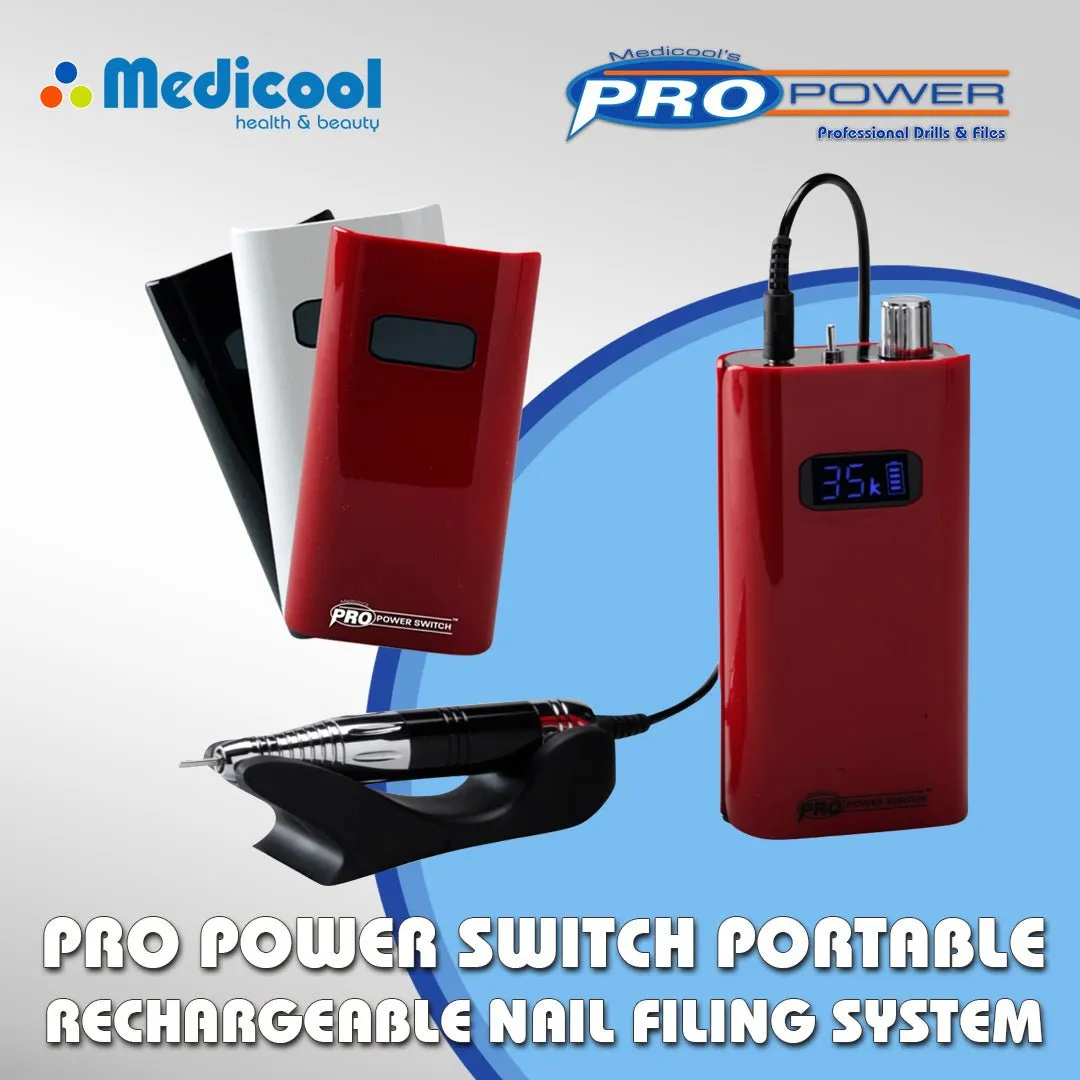 Medicool Pro Power Switch Nagelfräser Akku Standard 35000 U/min