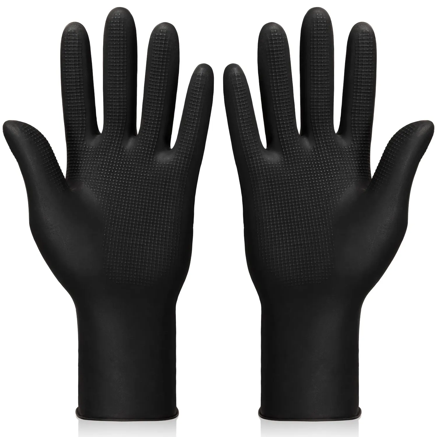 Noverlife Färbehandschuhe Latex Schwarz Gr L 5 Paar