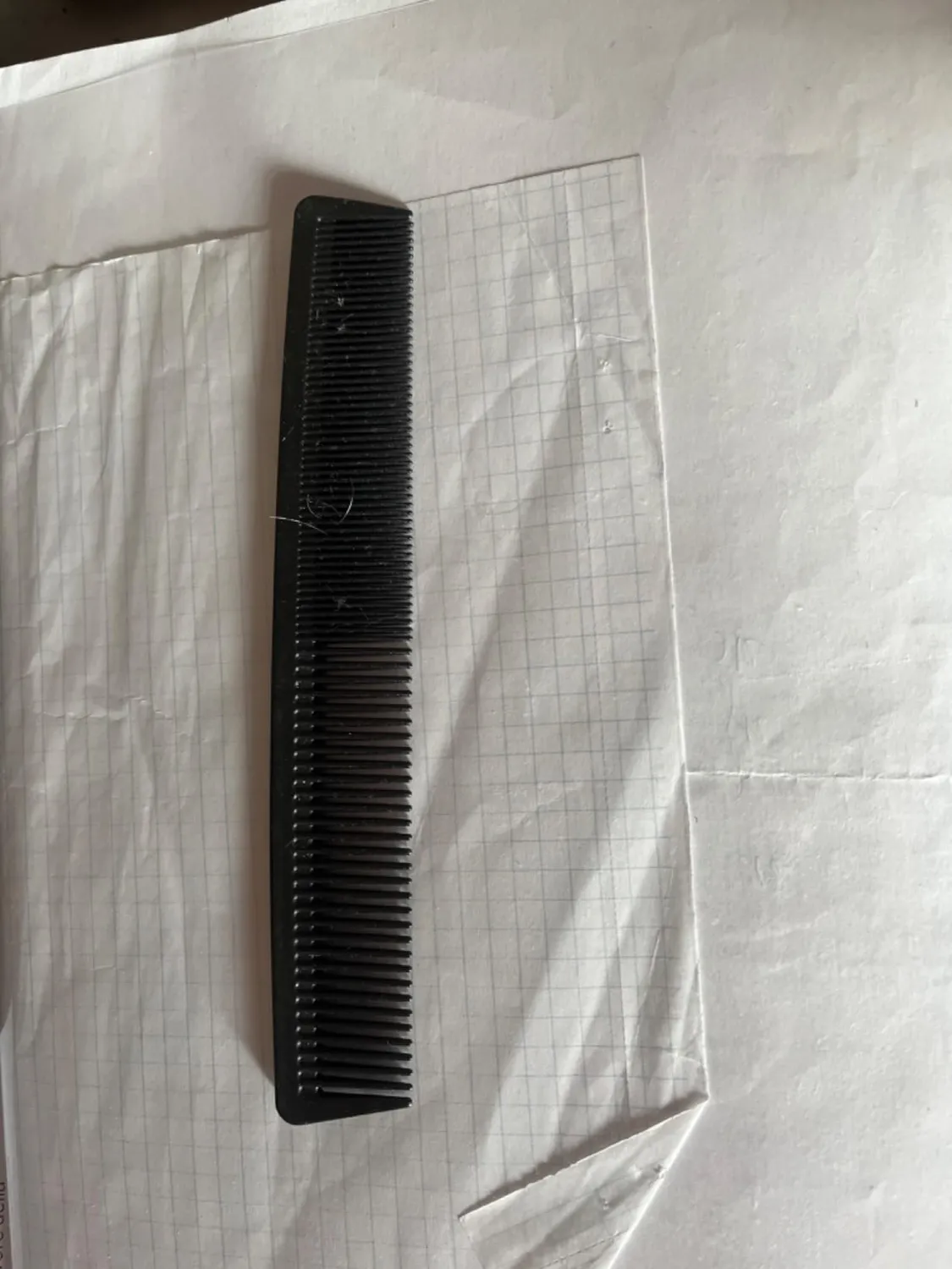 K-Pro Carbon Kamm 17 cm antistatisch Haarkamm