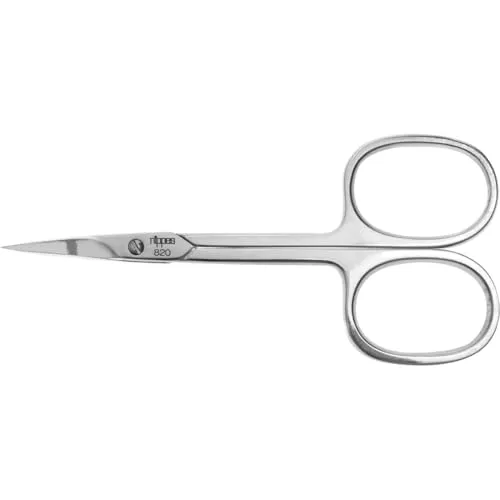 Nippes Solingen Hautschere Linkshänder 9 cm gebogen