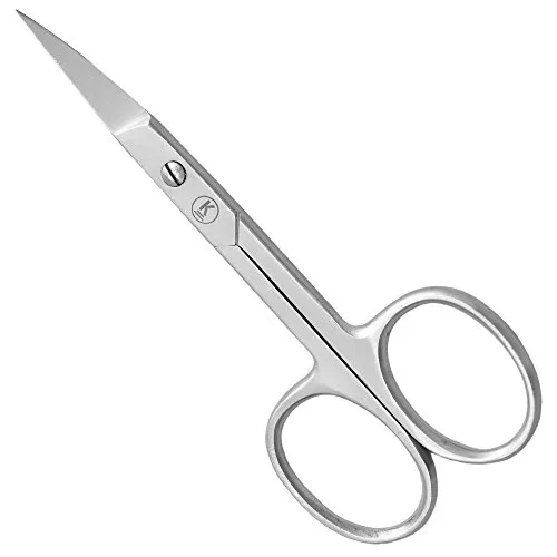 K-Pro Nagelschere gebogen spitz Maniküre-Schere 10,4 cm