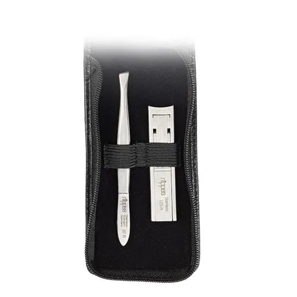 Nippes Solingen Classic Maniküre-Set 2-tlg schwarz