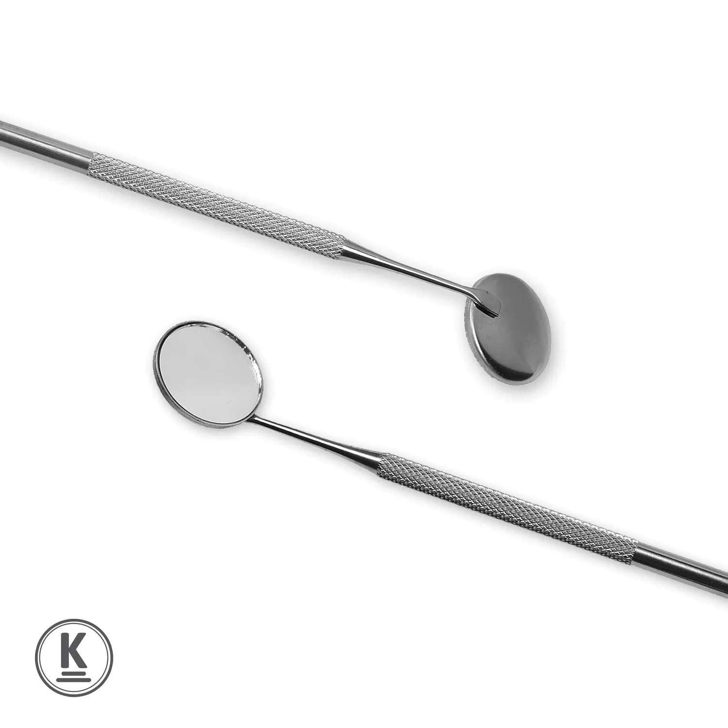 K-Pro Dentalspiegel Größe 4 Edelstahl 22 mm