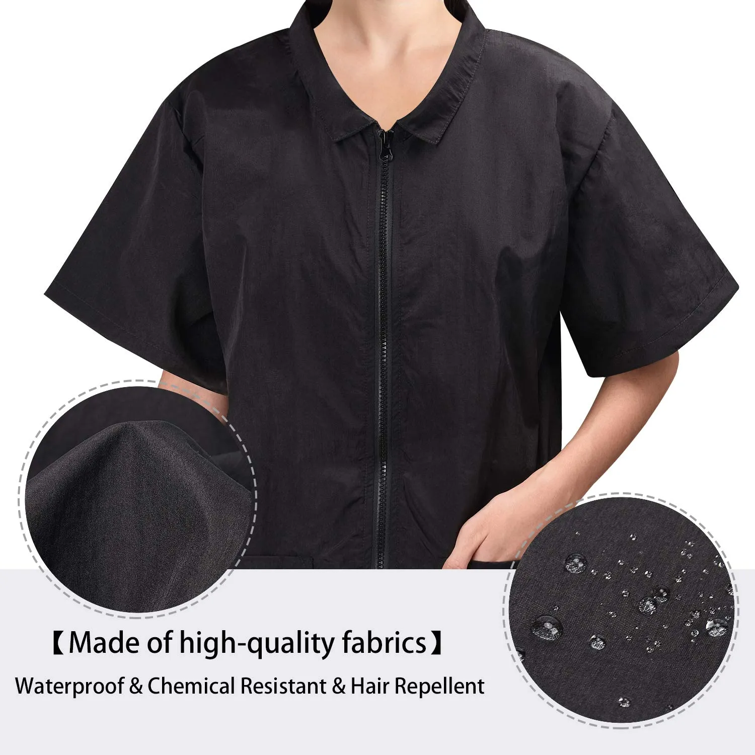 Noverlife Haustierpflegejacke Reissverschluss Gr. L Nylon