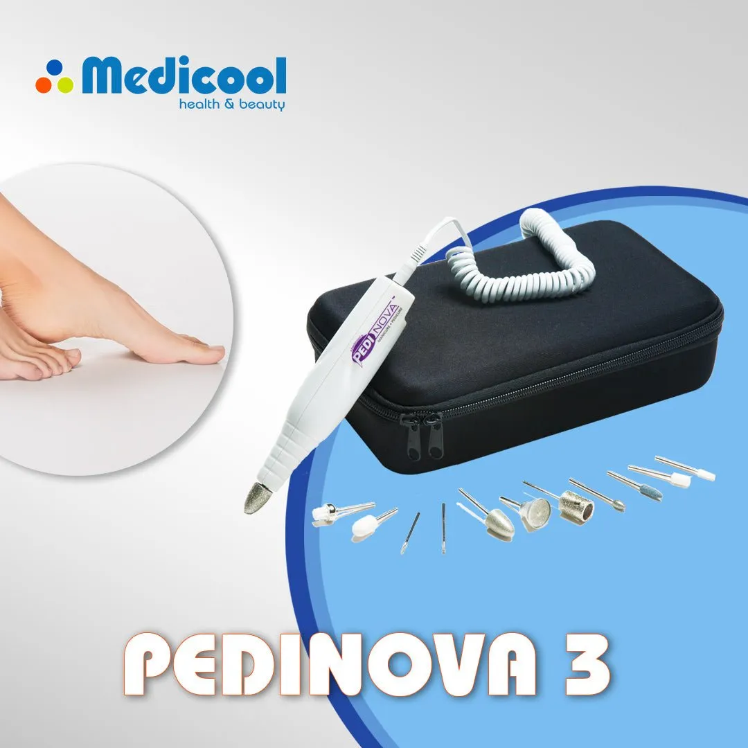 Medicool PediNova 3 Nagelfräser mit Tasche 20.000 U/min