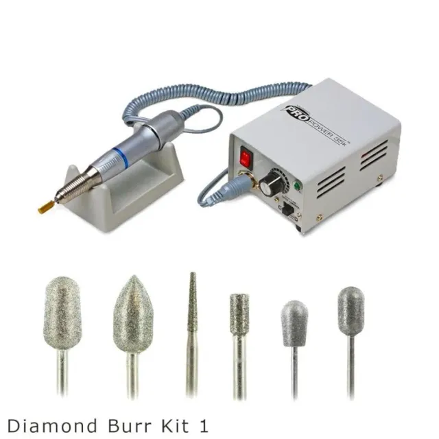Medicool Pro Power 35K Nagelfräse Diamant Bit-Set 1 Profi
