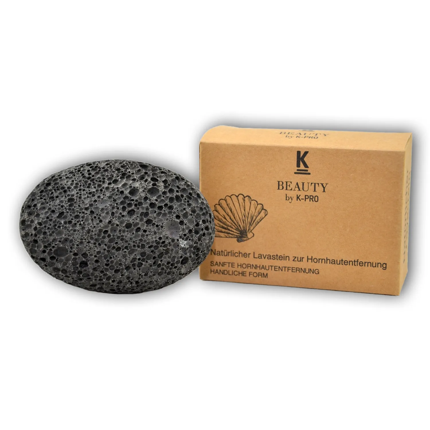 K-Pro Bimsstein Hornhautentferner Lavastein
