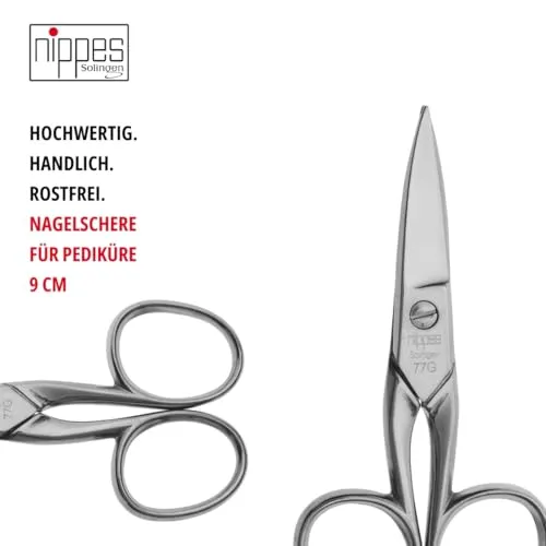 Nippes Solingen Classic Fußnagelschere 9 cm gerade