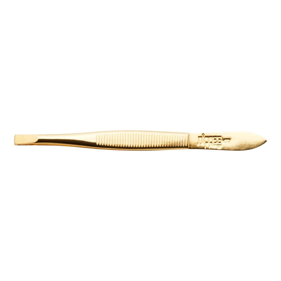 Nippes Solingen Classic Pinzette Gold 9 cm vergoldet