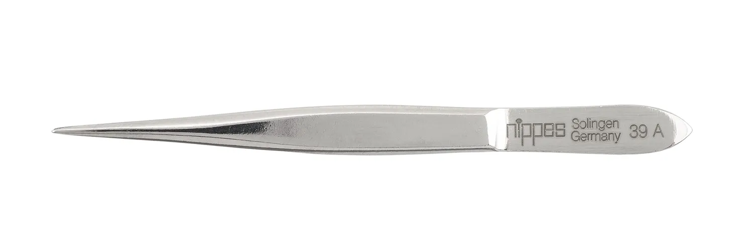Nippes Solingen Pinzette Gerade Nr.38A 9 cm Edelstahl