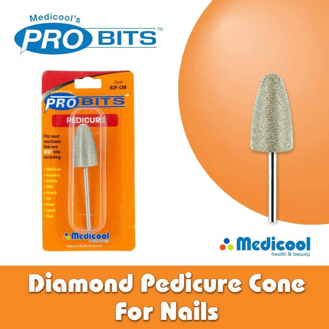 Medicool B2F-CM Pedicure Cone Diamantbit fein 1 Stk