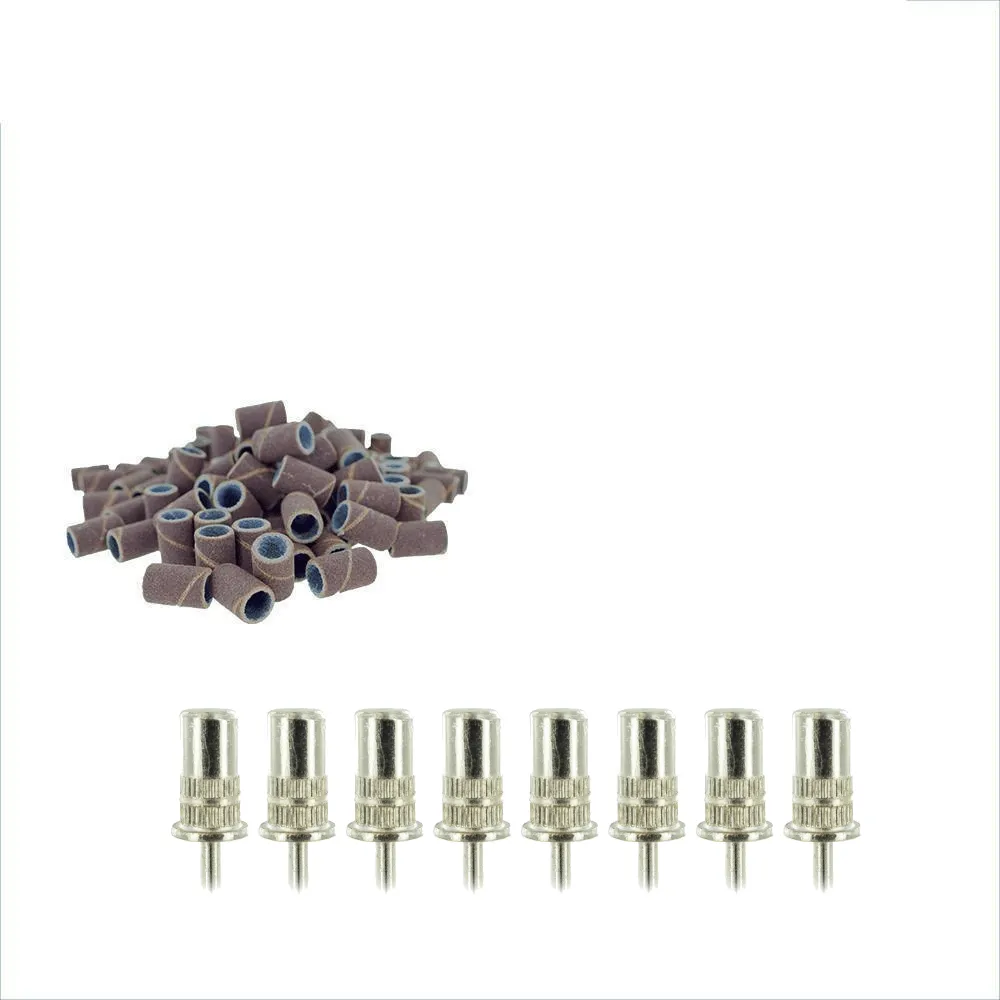 Medicool Pro Bits Schleifbänder Rot Mittel 100 Stück