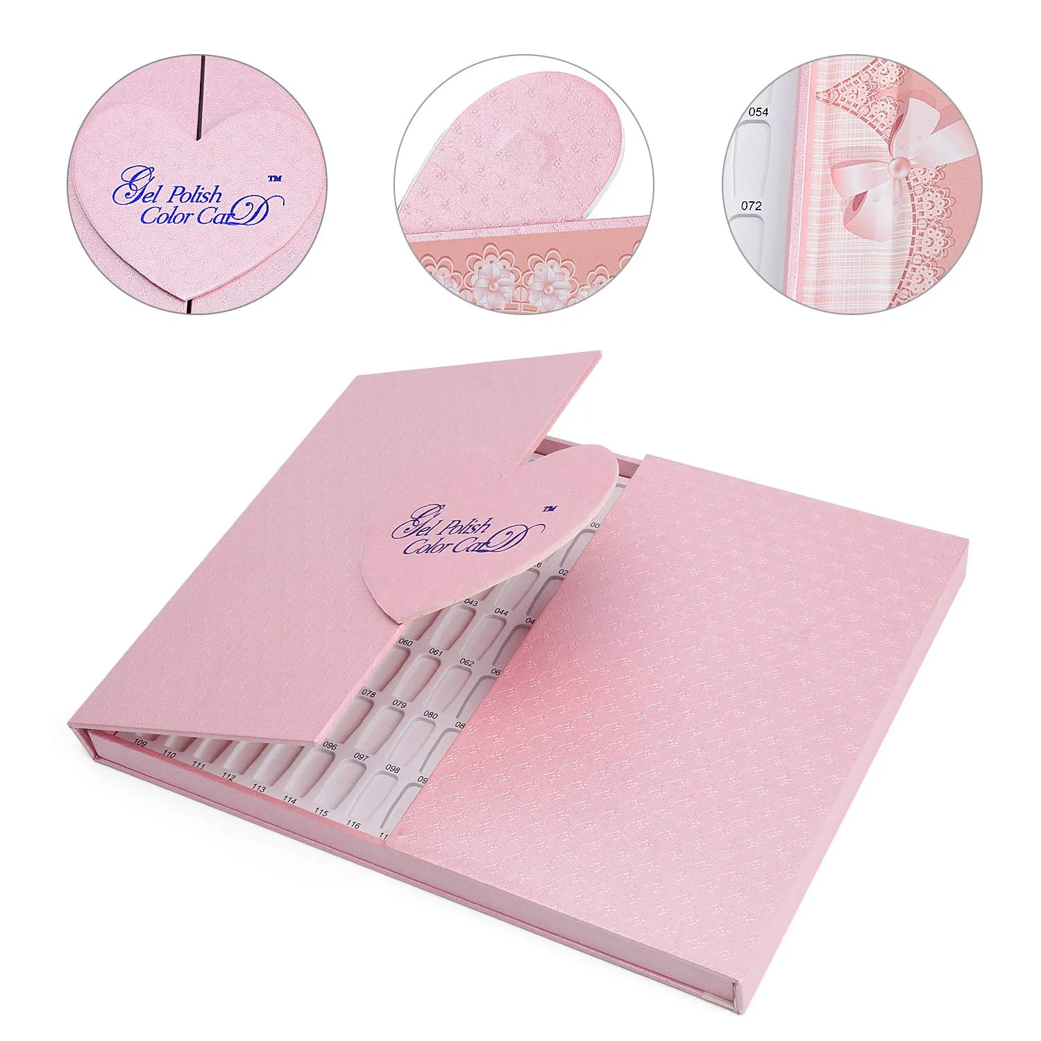 Noverlife Nagel Displaybuch 126 Farben mit Tipps