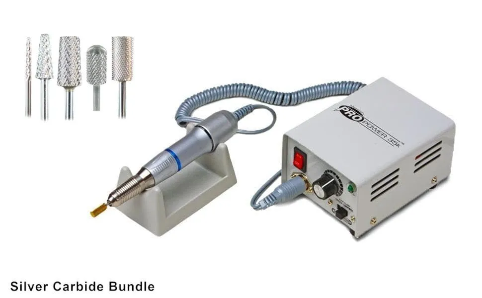 Medicool Pro Power 35K Nagelfräse Ceramic Bits Bundle