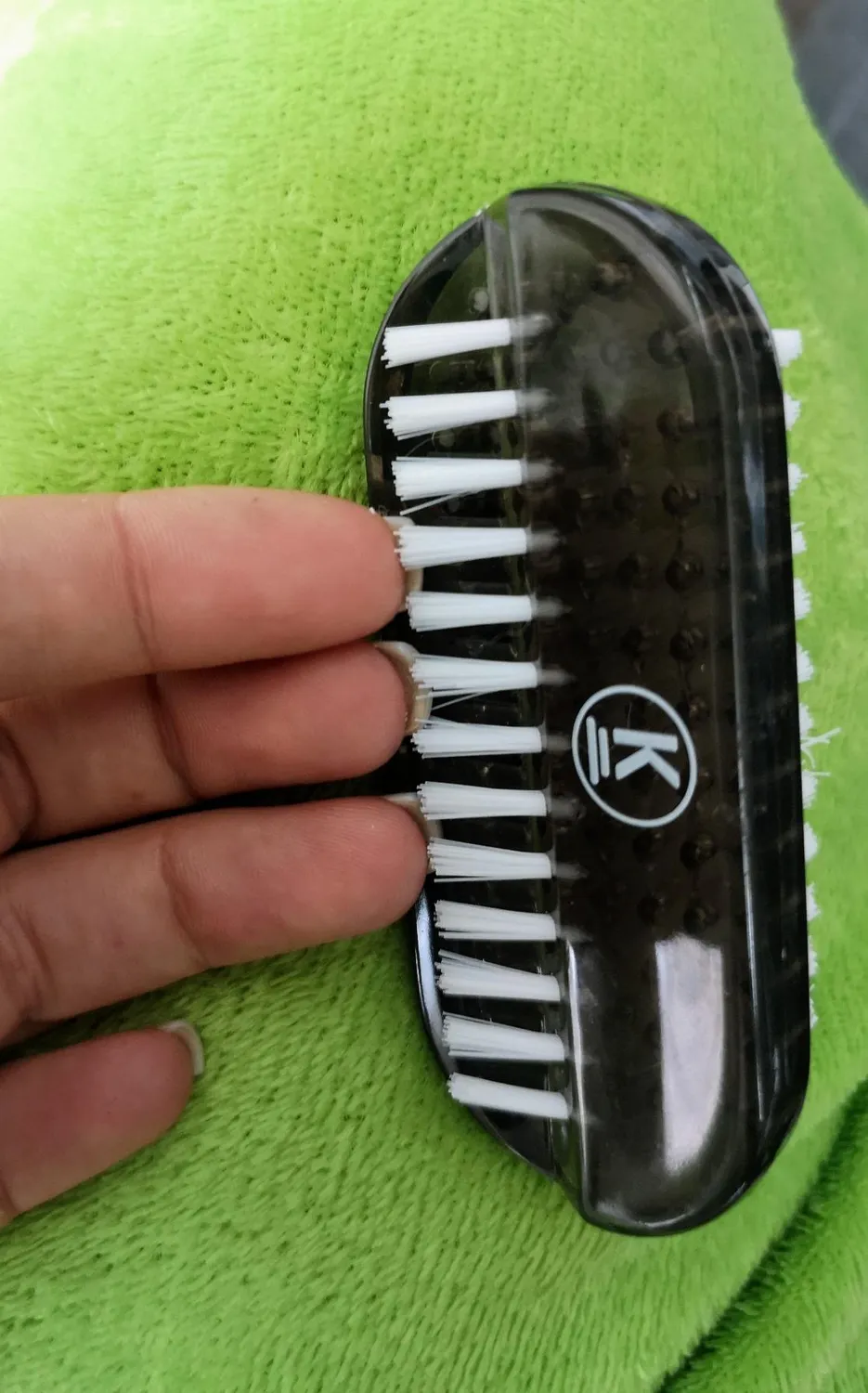 K-Pro Hand- Nagelbürste doppelseitig 4er Set Kunststoff