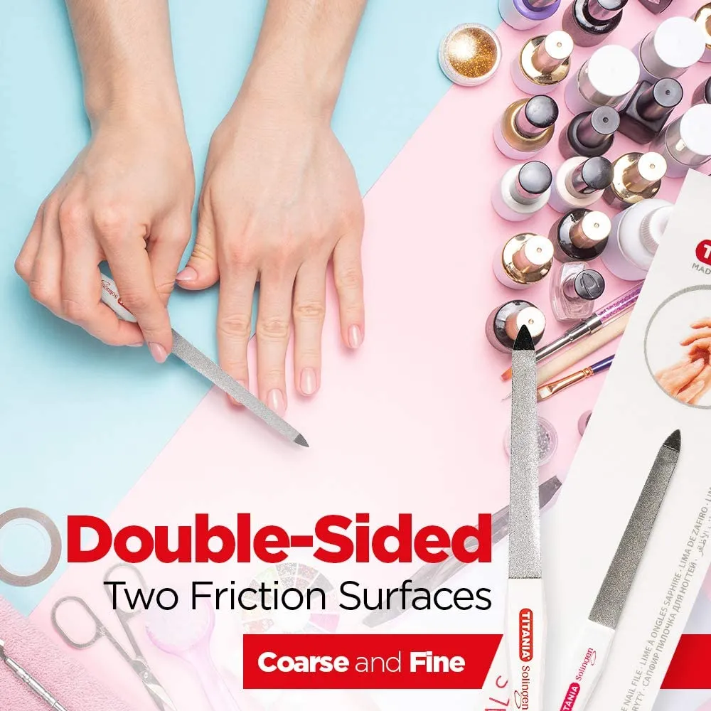 Titania Solingen Saphir-Hohlfeile 5 Nagelfeile 1er Pack