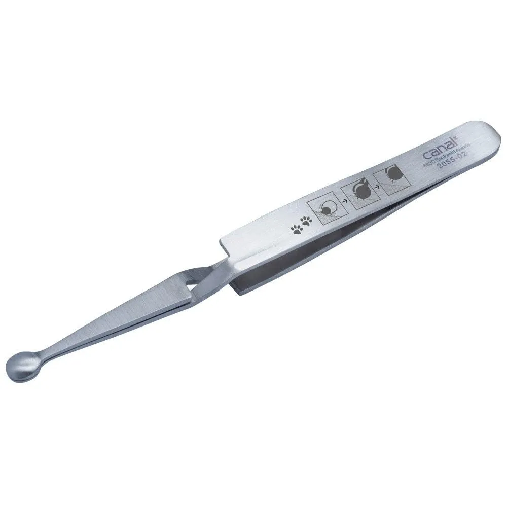 Canal Instrumente Zeckenpinzetten-Display 16-teilig Edelstahl