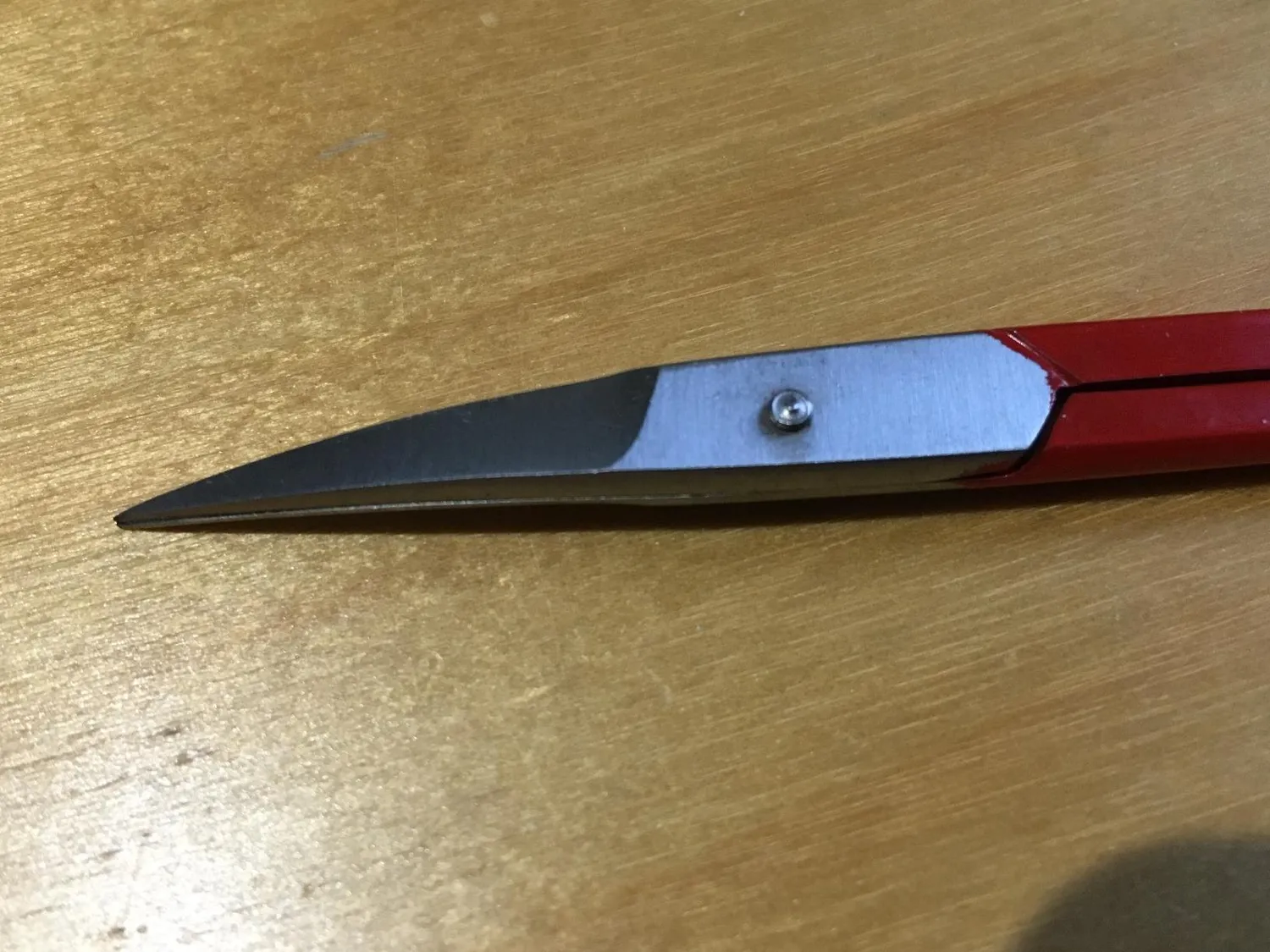 K-Pro Nagelschere gebogen spitz Maniküre-Schere 10,4 cm