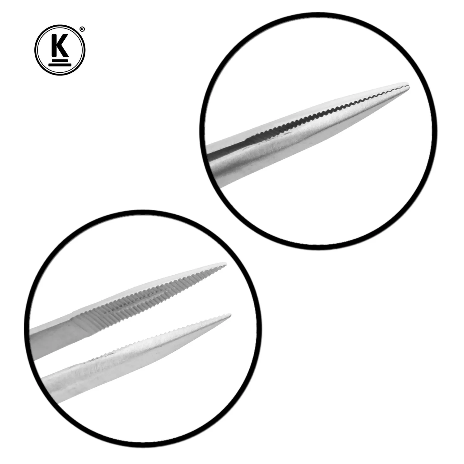 K-Pro Splitterpinzette nach Feilchenfeld Edelstahl