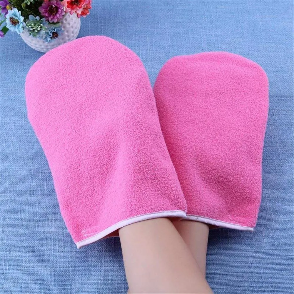 Noverlife Paraffin Handschuhe Stiefeletten Pink Set