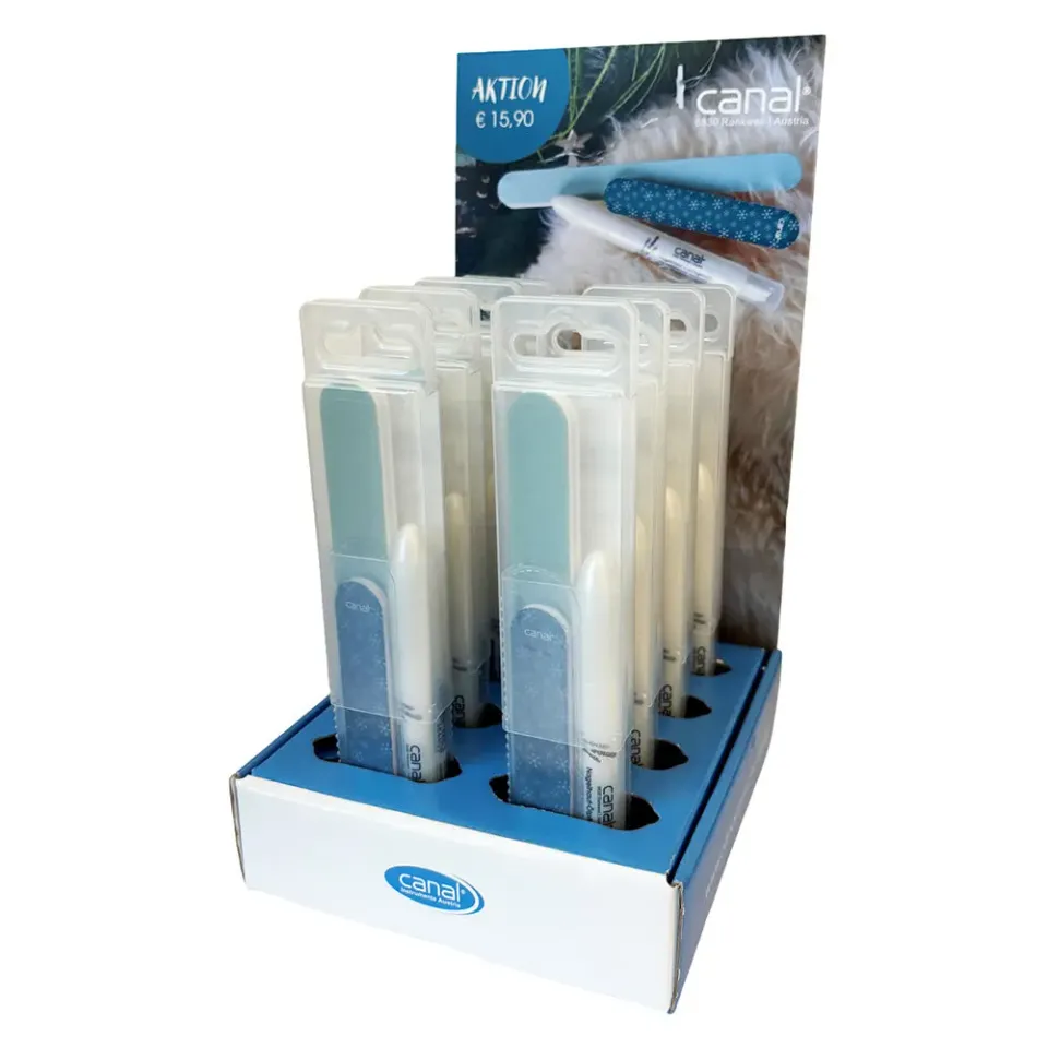 Canal Winter Nagelpflegeset Display 8 Stück Ölpflegestift