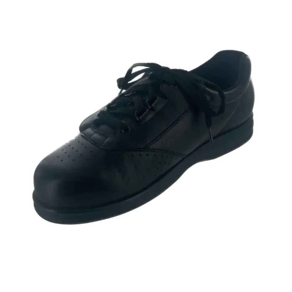 Medicool River Walk 01711 Diabetiker Schuhe Schwarz Leder