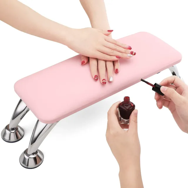Noverlife Nagel-Armauflage Handkissen pink Mikrofaser 50cm