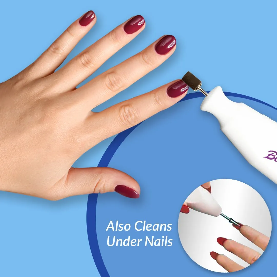 Medicool My Beautiful Nails Nagelfräser Set Batterie Hand Fuß