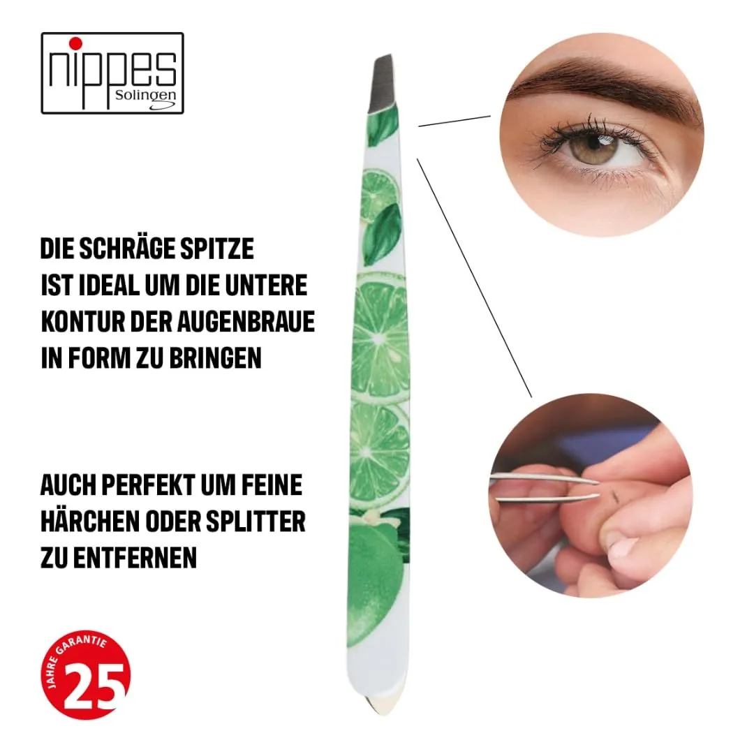 Nippes Solingen Citrus Limette Pinzette schräg 9cm bunt