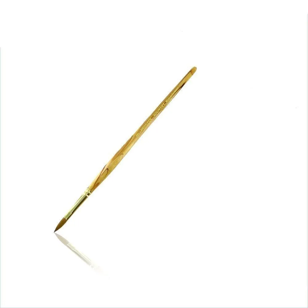 Medicool Kolinsky Oval Nagelpinsel Größe 12 Echthaar