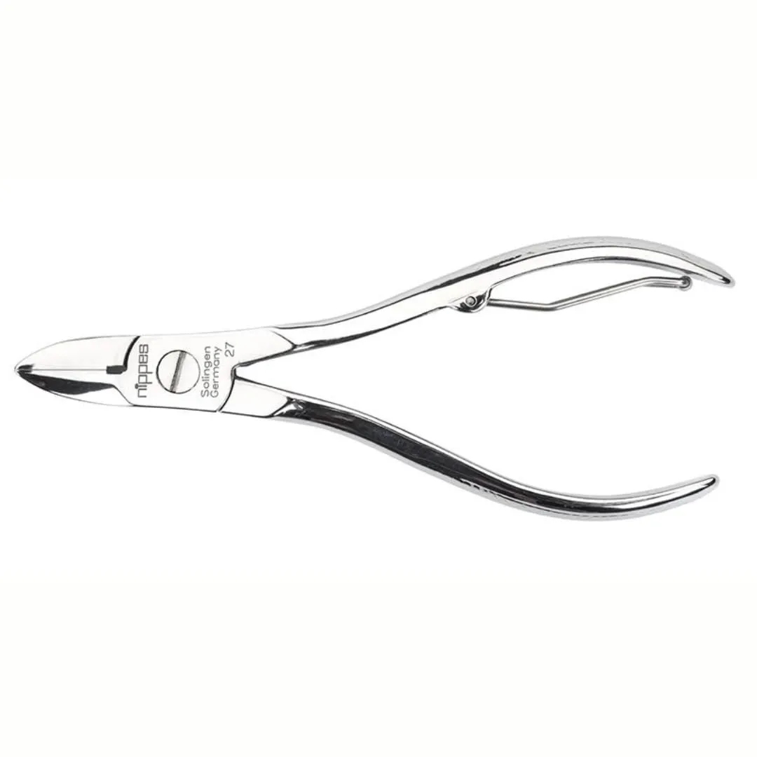 Nippes Solingen Hautzange 10 cm Modern vernickelt