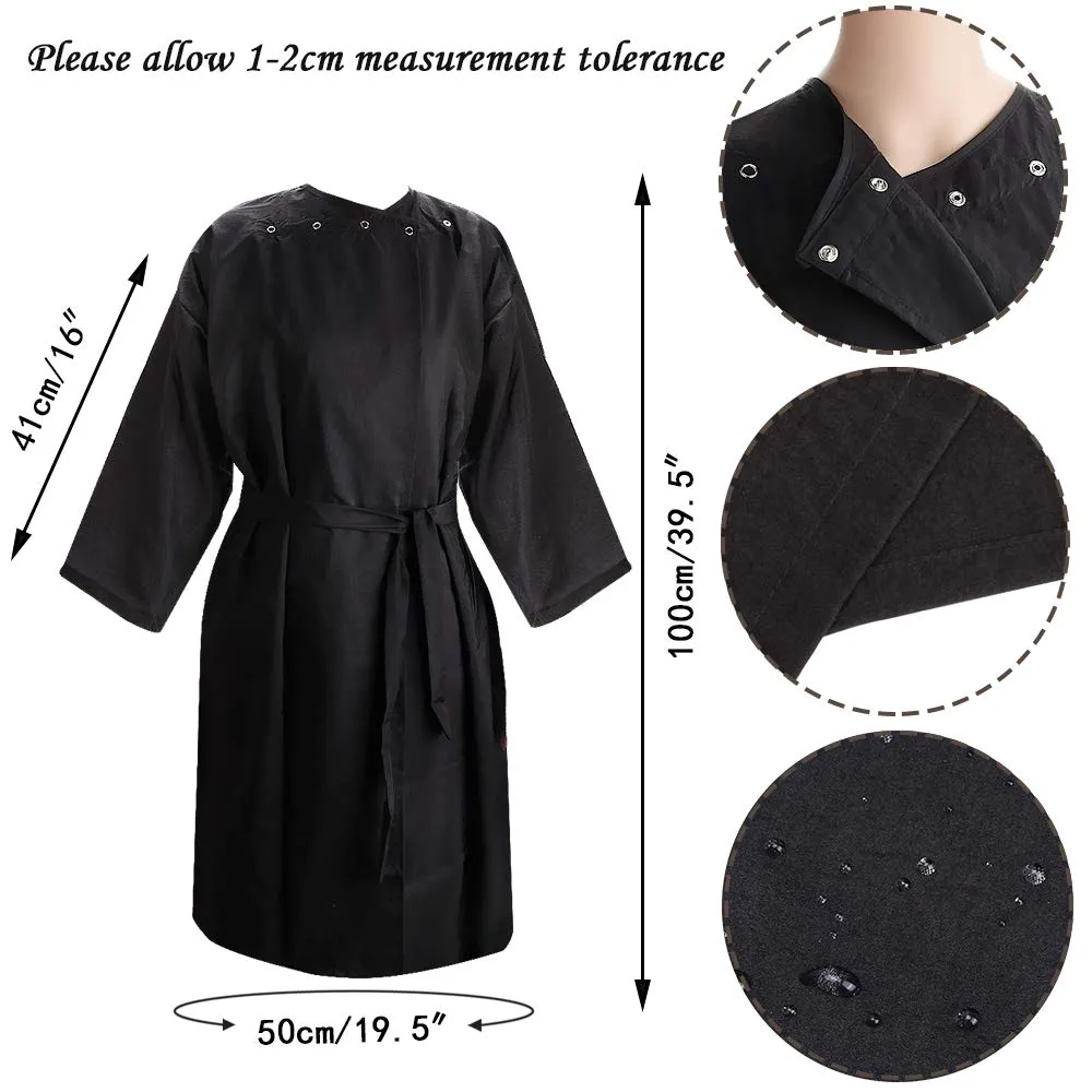 Noverlife Spa Kimono Kundenumhang schwarz Einheitsgröße