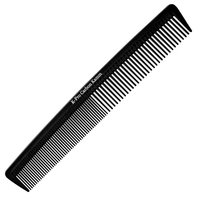 K-Pro Carbon Kamm 17 cm antistatisch Haarkamm