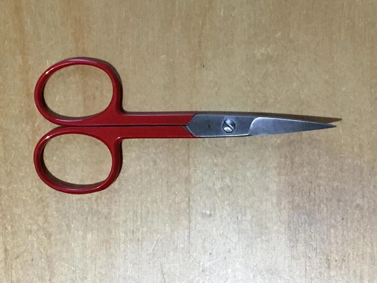 K-Pro Nagelschere gebogen spitz Maniküre-Schere 10,4 cm