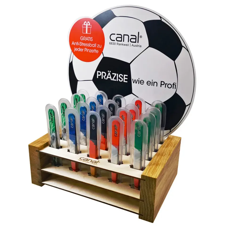 Canal WM 2026 Holzdisplay Pinzetten 20-tlg limitiert