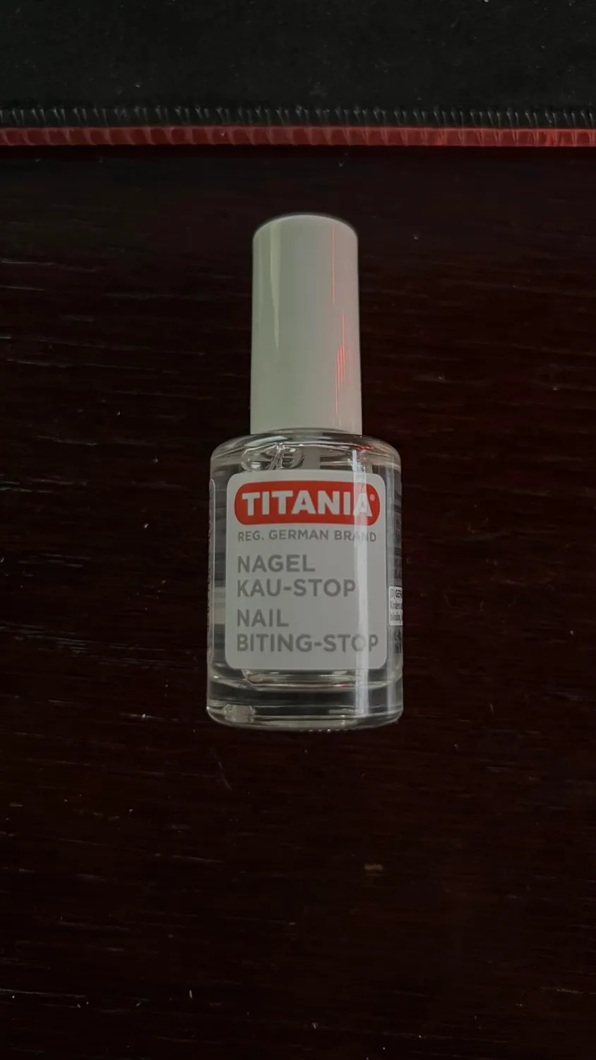 Titania Nagel Kau-Stop Lack 10 ml 2er Pack bitter