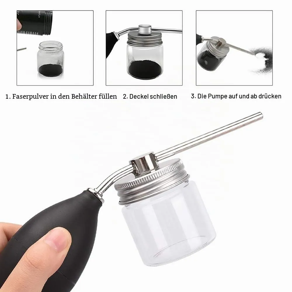 Noverlife Puder-Sprayflasche Friseur Pumpzerstäuber