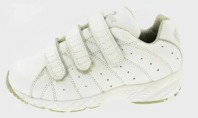 Medicool Answer2 Damen Walkingschuh Weiß/Grau Leder Mehrweite